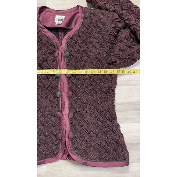 Jeanne Marc Vintage Textured Jacket. Size: 12/14 Medium - Picture 4 of 7